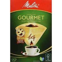 ราคา กระดาษกรองกาแฟ Melitta สำหรับ4ถึง8ถ้วย1X4 80แผ่นชุดกูร์เมต์สีน้ำตาล (18725289191)