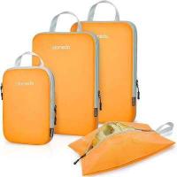 ราคา Alameda Compression Packing Cubes Luggage Packing Organizers for Travel Accessories with Shoe Bag Toiletry Bag (19335525544)