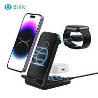 ราคา Brifit 3 in 1ชาร์จไร้สายแม่เหล็กอย่างรวดเร็วคณะกรรมการการชาร์จไร้สายเข้ากันได้ iPhone 14 13 12 11 x Samsung Galaxy S23 S22 S21 S20 galaxy Watch 5 5 pro 4 3 Galaxy buds airpods Pro (19185143294)