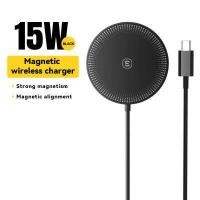 ราคา Essager แท่นชาร์จไร้สาย Qi แม่เหล็ก15W ตัวชาร์จไฟสำหรับ iPhone เร็ว14 13 12 Pro Max PD ชาร์จเร็วสำหรับหัวต่อแผ่น Xiaomi (18925677092)