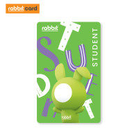 ราคา Physical Card Rabbit Card บัตรแรบบิทพิเศษสำหรับนักเรียน นักศึกษา 2022 (16430895538)