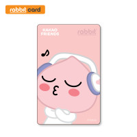 ราคา Physical Card Rabbit Card บัตรแรบบิท KAKAO FRIENDS สำหรับบุคคลทั่วไป APEACH (19161207092)