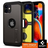 ราคา SPIGEN Case for iPhone SE 2022 2020 12 Series 11 Series Tough Armor Cover with Triple Layer Shockproof Protection and Reinforced Kickstand Compatible with Apple iPhone SE (19142747359)