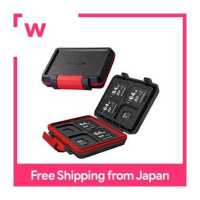 ราคา ELECOM memory card case SD 8 pieces MicroSD 8 pieces storage shock resistance black CMC SDCHD01BK (17053214094)
