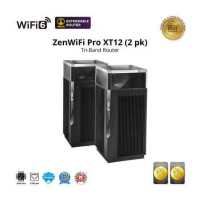 ราคา Asus AX11000 Tri-Band Wifi6 Mesh Router รุ่น ZenWiFi Pro XT12 (2-Pack)