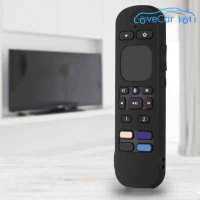 ราคา เคสป้องกันซิลิโคนสำหรับ Roku TV Steaming Stick 4K รีโมทคอนโทรลนุ่ม Shocproof สำหรับ Roku Voice Remote Pro RC MC1 (19239457111)