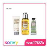 ราคา L Occitane Amande Shampoo Body Set 3 Items ล็อกซิทาน เซทผลิตภัณฑ์ดูแลผมและผิวกาย 3 ชิ้น (19374839244)