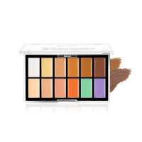 ราคา คอนซีลเลอร์คงทนจินตนาการ Seluruh Wajah จานคอนซีลเลอร์กันน้ำ12สีแต่งหน้าใบหน้า (18336410923)