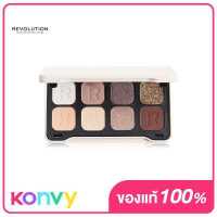 ราคา Makeup Revolution Forever Dynamic 8g Serenity พาเลทอายแชโดว์ขนาดมินิที่พกพาสะดวก และครบถ้วนทุกเนื้อสัมผัส (19074556984)