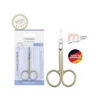 ราคา Titania กรรไกรแต่งเล็บ Nail Scissors สี Gold (18092821366)