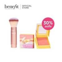 ราคา Exclusive Gift Set BENEFIT เบเนฟิต Shellie 2022 Medium Pink Multitasking Cheek Brush (16627051494)