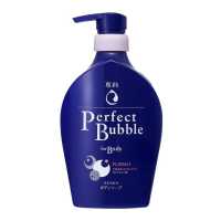 ราคา ส่งตรงจากญี่ปุ่น Shiseido Senka ฟองที่สมบูรณ์แบบสำหรับร่างกายดอกไม้บวกและร่างกาย500มล 350มล (19175214137)