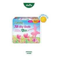 ราคา Sanita แซนนิต้า ผ้าอนามัย 3D Airy Gentle 3D แอรี่ เจนเทิล แอนตี้แบคทีเรีย (15853995922)