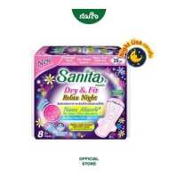 ราคา Sanita แซนนิต้า ผ้าอนามัย Dry Fit ดราย แอนด์ ฟิต ผิวสัมผัสแห้งสบาย แบบกลางวัน แบบกลางคืน (15853855849)