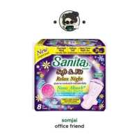 ราคา Sanita แซนนิต้า ผ้าอนามัย Soft Fit ซอฟท์ แอนด์ ฟิต ผิวสัมผัสนุ่ม แบบกลางวัน แบบกลางคืน (16239422464)