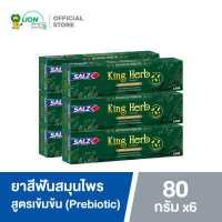 ราคา Salz King Herb ยาสีฟัน เกลือสมุนไพร สูตรเข้มข้น ซอลส์ คิงเฮิร์บ 80 กรัม 6 หลอด (16493658890)