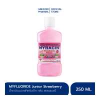 ราคา น้ำยาบ้วนปากเด็ก มายบาซิน จูเนียร์ กลิ่นสตรอเบอร์รี่ 250มล MyBacin Junior Strawberry Greater เกร๊ทเตอร์ฟาร์ม่า (7148268530)