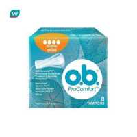 ราคา O B โอ บี ผ้าอนามัยแบบสอด โปร คอมฟอร์ท ซุเปอร์ 8 ชิ้น ผ้าอนามัยแบบสอด (18568322699)