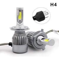 ราคา ไฟหน้าLED 1คู่ รุ่นC6 ขั้วH1 H3 H4 H7 H8 H9 H11 9005 HB3 9006 HB4 36w 9V 36V 3600LM C6 6000K แสงสีขาว (916692040)
