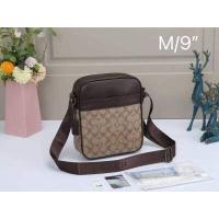 ราคา กระเป๋าสะพายข้างผู้ชายโค้ช กระเป๋าขนาด 9 นิ้ว หนังแท้100 กระเป๋าปั๊มทุกจุด พร้อมส่ง (9025328165)