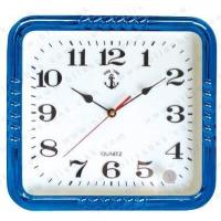 ราคา นาฬิกาแขวนผนัง ตัวเรือนพลาสติก KING TIME สมอดำ รุ่น 04 สี่เหลี่ยม ขนาดตัวเรือน 30 ซม ควอทซ์ 3 เข็ม ตัวเลขบอกเวลาเป็นตัวนูน 3 มิติ เดินเรียบ (1741130423)