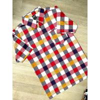 ราคา Polo เสื้อโปโล ผ้ายืด ลายสก็อตหลากสี P254 (10970814213)