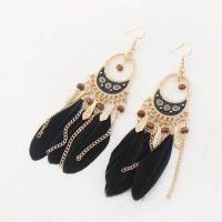 ราคา ต่างหูขนนก ต่างหูโบฮีเมี่ยน (10524928461)