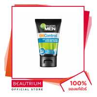 ราคา GARNIER Men Oil Control Anti Shine Brightening Cooling Foam โฟมล้างหน้า 100ml BEAUTRIUM บิวเทรี่ยม การ์นิเย่ (531864078)
