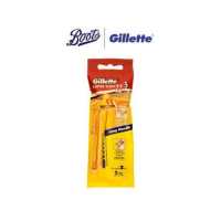 ราคา Gillette Super Thin ยิลเลตต์ด้ามมีดโกนซุปเปอร์ทินทู 2ด้าม (12163444446)