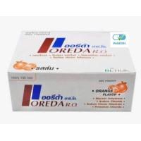 ราคา เกลือแร่ ORS Powder ผงเกลือแร่ Oreda ออรีด้า อาร์ โอ รสส้ม 3 3 กรัม (18885386098)