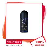 ราคา NIVEA Men Deep Black Roll On ผลิตภัณฑ์ระงับกลิ่นกาย 50ml BEAUTRIUM บิวเทรี่ยม นีเวีย (15298903770)