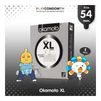 ราคา ถุงยางอนามัย 54 โอกาโมโต้ เอ็กซ์แอล ถุงยาง Okamoto XL ผิวเรียบ หนา 0 05 มม ใหญ่พิเศษ 1 กล่อง (635164008)