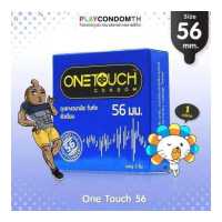 ราคา ถุงยางอนามัย 56 วันทัช ห้าสิบหก ถุงยาง One Touch 56 ผิวเรียบ หนา 0 06 มม ใหญ่พิเศษ 1 กล่อง (638632221)