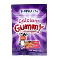 ราคา BIOPHARM GUMMY CALCIUM 8 s 1ซอง วิตามินเคี้ยวสำหรับเด็ก (8625249176)