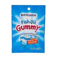 ราคา BIOPHARM GUMMY FISH OIL 8 s 1ซอง วิตามินเคี้ยวสำหรับเด็ก (8625557120)