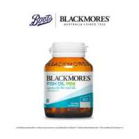 ราคา Blackmores Odourless Fish Oil แบลคมอร์ส โอเดอร์เลส ฟิช ออยล์ มินิแคป ผลิตภัณฑ์เสริมอาหาร (12097202404)