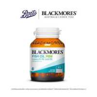 ราคา Blackmores Odourless Fish Oil แบลคมอร์ส โอเดอร์เลส ฟิช ออยล์ มินิแคป ผลิตภัณฑ์เสริมอาหาร (12098498260)