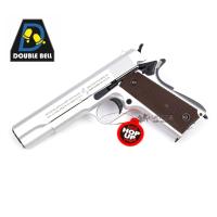 ราคา บีบีกัน Double bell 723Y M1911 สีเงินด้าน แถมอุปกรณ์พร้อมเล่นครบชุด ของเล่นบีบีกันอัดแก๊ส BBgun (10638732326)