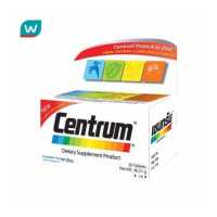 ราคา Centrum เซนทรัม ผลิตภัณฑ์เสริมอาหารชนิดเม็ด วิตามินและเกลือแร่รวม 22 ชนิด 30 เม็ด (115488368)