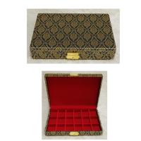 ราคา กล่องใส่พระใส่ทองใส่เครื่องประดับ18ช่องลายไทย (16099534107)