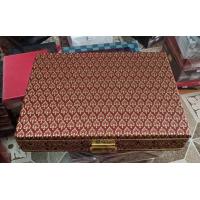 ราคา กล่องใส่พระใส่ทองใส่เครื่องประดับ18ช่องลายไทย (17437605706)