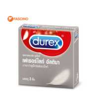ราคา DUREX ถุงยางอนามัยดูเร็กซ์ เฟเธอร์ไลท์ อัลติมา ขนาด 52 มม 3 ชิ้น กล่อง (17226350191)