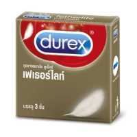 ราคา DUREX FETHERLITE 52 5mm 3 ชิ้น ถุงยางอนามัยผิวเรียบแบบบาง ขนาดมาตรฐาน 52 5 มม (16436766956)