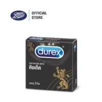 ราคา Durex ถุงยางอนามัยดูเร็กซ์ คิงเท็ค (1560812545)