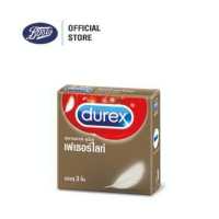 ราคา Durex ถุงยางอนามัยดูเร็กซ์ เฟเธอร์ไลท์ (1560856040)