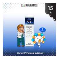 ราคา เจลหล่อลื่น ดูเร็กซ์ เค วาย เจลหล่อลื่นสูตรน้ำ Durex KY Personal Lubricant ขนาด 15 ml 1 ขวด (3720092736)