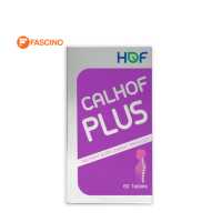 ราคา HOF Calhof Plus 60 เม็ด ผลิตภัณฑ์เสริมอาหารแคลเซียมและวิตามิน (13928966212)