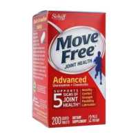 ราคา Schiff Move Free Advanced Joint Health Supplement with Glucosamine and Chondroitin 200 Tablets (11653461616)