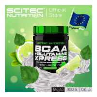 ราคา SCITEC NUTRITION BCAA Glutamine Mojito 300g กรดอะมิโน บีซีเอเอ กลูตามีน รสโมฮิโต๊ะ (17020601091)