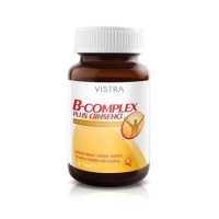 ราคา VISTRA B Complex plus Ginseng 30 Tablets (13066681980)